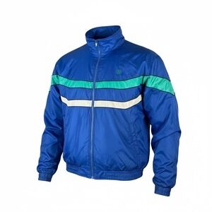 USA Olympic Men's Windbreaker Jacket Blue Size Large